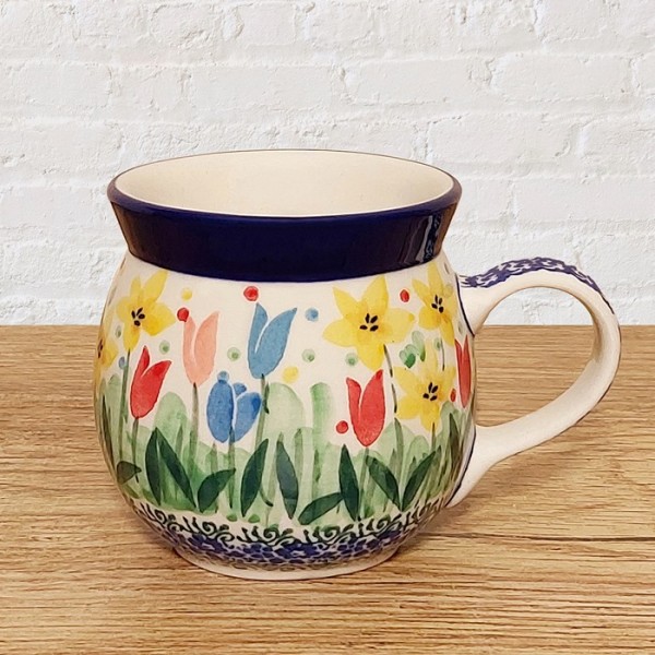 ポーリッシュポタリー CERAMIKA ARTYSTYCZNA ポーランドマグカップ250ml_CA05-U5114