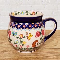 ポーリッシュポタリー MILLENA ポーランドマグカップ350ml_M117-U82