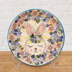 ポーリッシュポタリーVENA平皿17.5cm_V195-A574