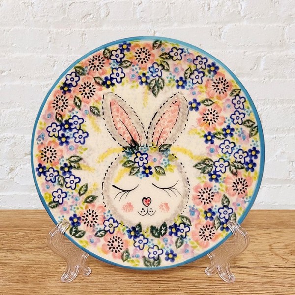 ポーリッシュポタリーVENA平皿17.5cm_V195-A574