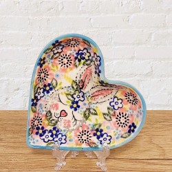 ポーリッシュポタリー VENA ハートプレート_V392-A574