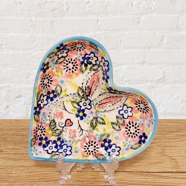 ポーリッシュポタリー VENA ハートプレート_V392-A574