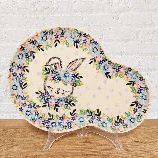 ポーリッシュポタリーVENAダルマ プレート28cm_V209-A578