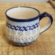 Zaklady Ceramiczne "BOLESLAWIEC"(ザクワディ)社製 ポーランド陶器 ﾎﾟｰﾗﾝﾄﾞﾏｸﾞｶｯﾌﾟ0.23L GU1472-1059A