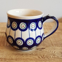 Zaklady Ceramiczne "BOLESLAWIEC"(ザクワディ)社製 ポーランド陶器 ﾎﾟｰﾗﾝﾄﾞﾏｸﾞｶｯﾌﾟ0.23L GU1472-8