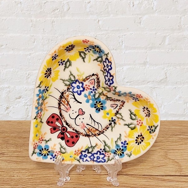 ポーリッシュポタリー VENA ハートプレート_V392-A1-590