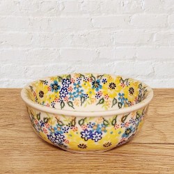 ポーリッシュポタリー VENA ボウルφ13cm_V423-A1-590