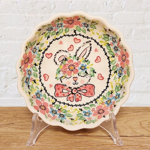 ポーリッシュポタリー VENA フリルボウルφ16cm_V449-A1-589