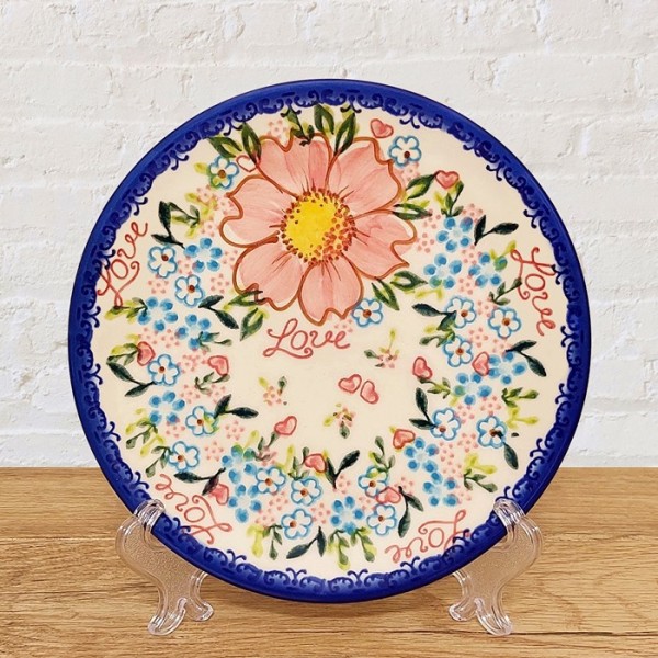 ポーリッシュポタリー VENA 平皿17.5cm_V195-U496