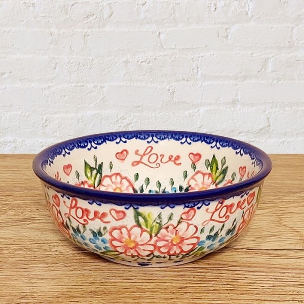 ポーリッシュポタリー VENA ボウルφ13cm_V423-C123