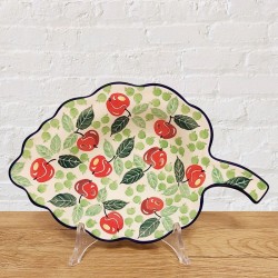 ポーリッシュポタリー CERAMIKA ARTYSTYCZNA リーフボウル27cm_CA61-3248X