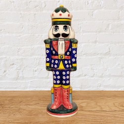 ポーリッシュポタリー VENA るみ割り人形24.5cm_V618-A584