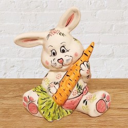 ポーリッシュポタリー VENA うさぎの置物_V610-U581