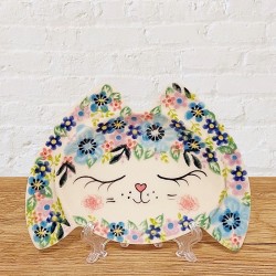 ポーリッシュポタリー VENA 豆皿13.5cm_V662-A578