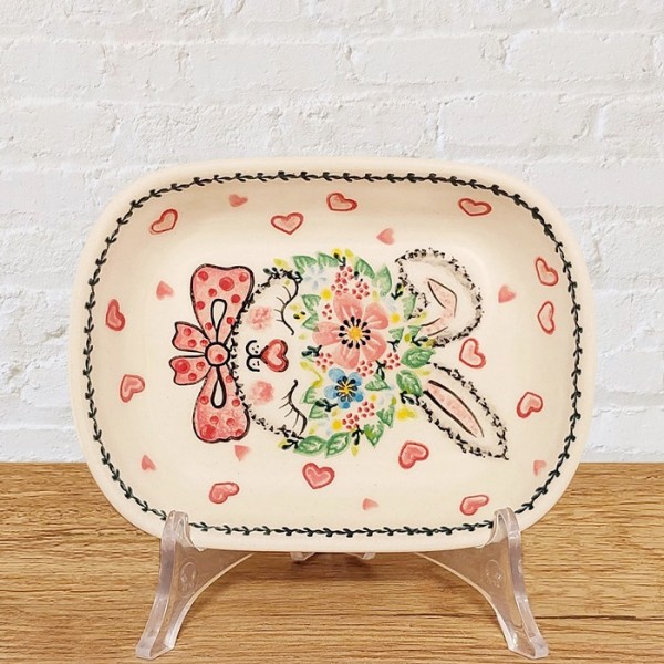 ポーリッシュポタリー VENA オリーブ皿16cm V172-A1-589