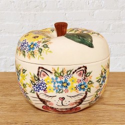 ポーリッシュポタリー VENA りんごポット_V356-A1-590