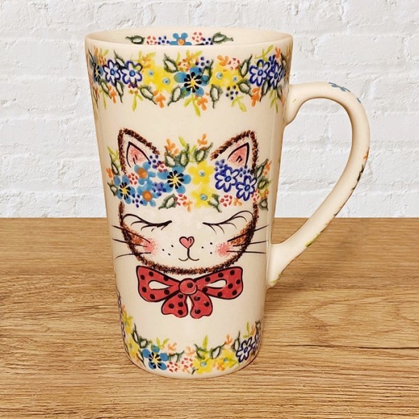 ポーリッシュポタリー VENA トールマグカップ400ml_V468-A1-590