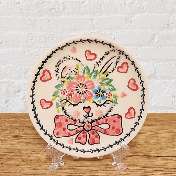 ポーリッシュポタリー VENA 豆皿φ10cm_V372-A1-589