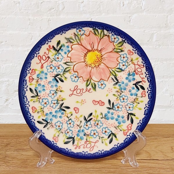 ポーリッシュポタリー VENA 平皿17.5cm_V195-U496