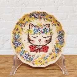 ポーリッシュポタリー VENA フリルボウルφ12cm_V448-A1-590