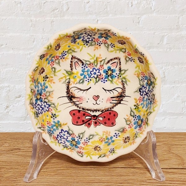 ポーリッシュポタリー VENA フリルボウルφ12cm_V448-A1-590