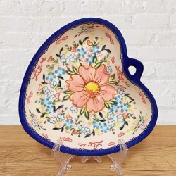 ポーリッシュポタリー VENA ハートボウル16cm_V069-U496