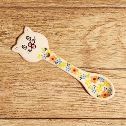 ポーリッシュポタリー VENA 猫スプーン_V516-U1-712