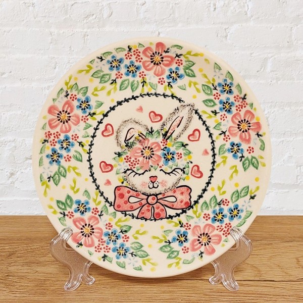 ポーリッシュポタリー VENA 平皿17.5cm_V195-A1-589