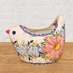 ポーリッシュポタリー VENA 小鳥型の容器 480ml_V562-A509