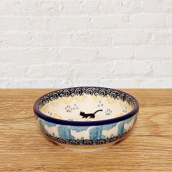 ポーリッシュポタリー CERAMIKA ARTYSTYCZNA 薬味皿φ9cm_B88-2153X