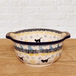 ポーリッシュポタリー CERAMIKA ARTYSTYCZNA スープボウル取手付きφ12cm_CAD14-2153X