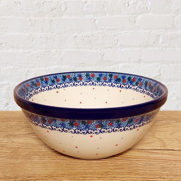 ポーリッシュポタリー CERAMIKA ARTYSTYCZNA ビックボウルφ17_CA058-4883X