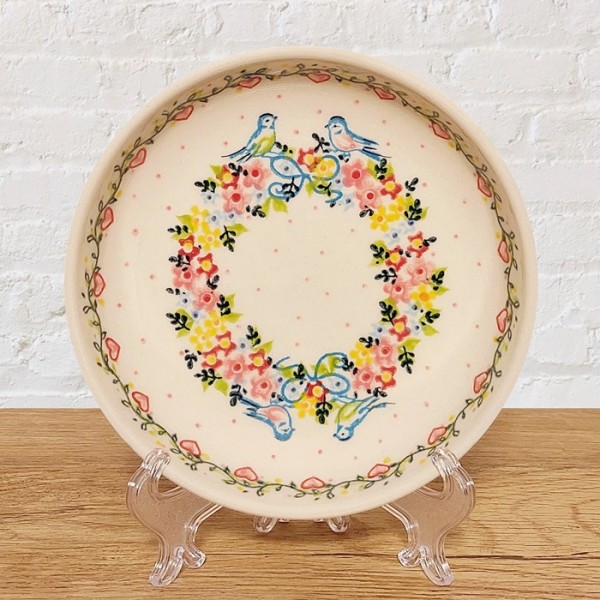 ポーリッシュポタリー VENA サラダボウル浅φ16cm_V439-U745