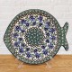 ポーリッシュポタリー CERAMIKA ARTYSTYCZNA お魚型プレート24.5cm_CA36-976X