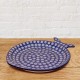 ポーリッシュポタリー CERAMIKA ARTYSTYCZNA お魚型プレート24.5cm_CA36-2112X