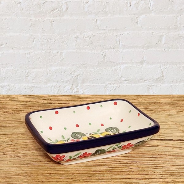 ポーリッシュポタリー CERAMIKA ARTYSTYCZNA スクエアミニボウル50ml_C20-2384X