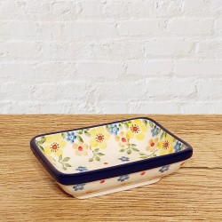 ポーリッシュポタリー CERAMIKA ARTYSTYCZNA スクエアミニボウル50ml_C20-2225X