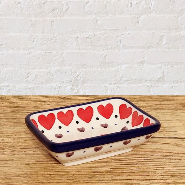 ポーリッシュポタリー CERAMIKA ARTYSTYCZNA スクエアミニボウル50ml_C20-2108X