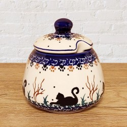 ポーリッシュポタリー IRENA シュガーボウル_IC-KOT1