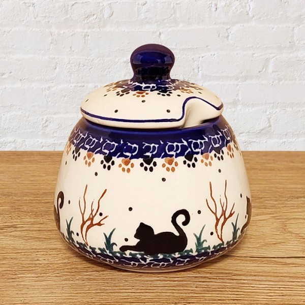 ポーリッシュポタリー IRENA シュガーボウル_IC-KOT1