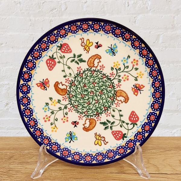 ポーリッシュポタリー MILLENA 平皿19cm_M401-U82