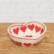 ポーリッシュポタリー MANUFAKTURA ハート型ボウル_M187-SR