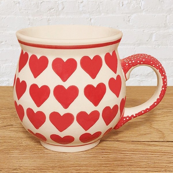 ポーリッシュポタリー MANUFAKTURA ポーランドマグカップ550ml｜K68-SR