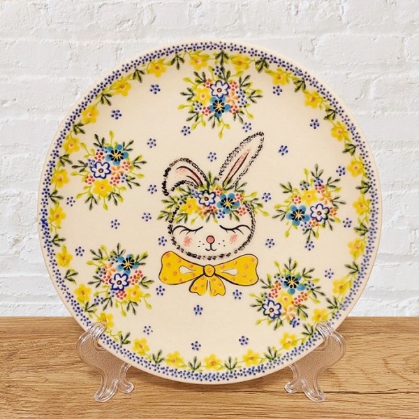 ポーリッシュポタリー VENA平皿φ19cm_V132-A588