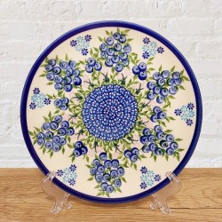 ポーリッシュポタリーKALICH平皿19.5cm_K1102-U224