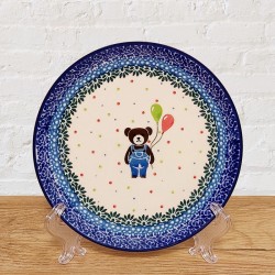 ポーリッシュポタリーARTYSTYCZNA平皿φ16cm_CA261-U4885