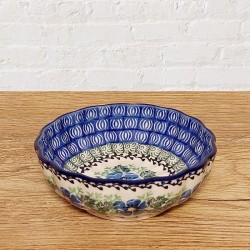 ポーリッシュポタリーARTYSTYCZNAフリルボウルφ12cm_CA23-1915X