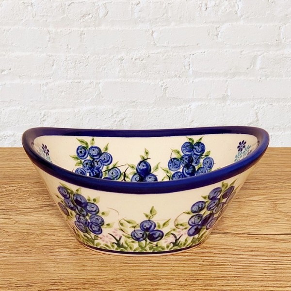 ポーリッシュポタリー KALICH ボウル (舟形)14.5cm_K487-U224