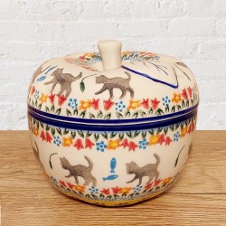 ポーリッシュポタリーVENAりんごポット_V356-U332