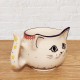 ポーリッシュポタリーCERAMIKA ARTYSTYCZNA猫の形をしたマグカップ250ml_CAH14-U4892